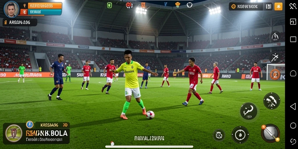 Tampilan grafik menawan di gameplay KRISNA96.