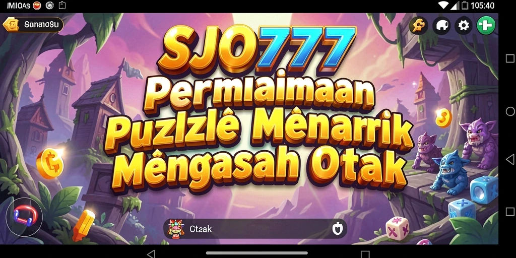 Tampilan gameplay SJO777 yang seru dan mengasyikkan.